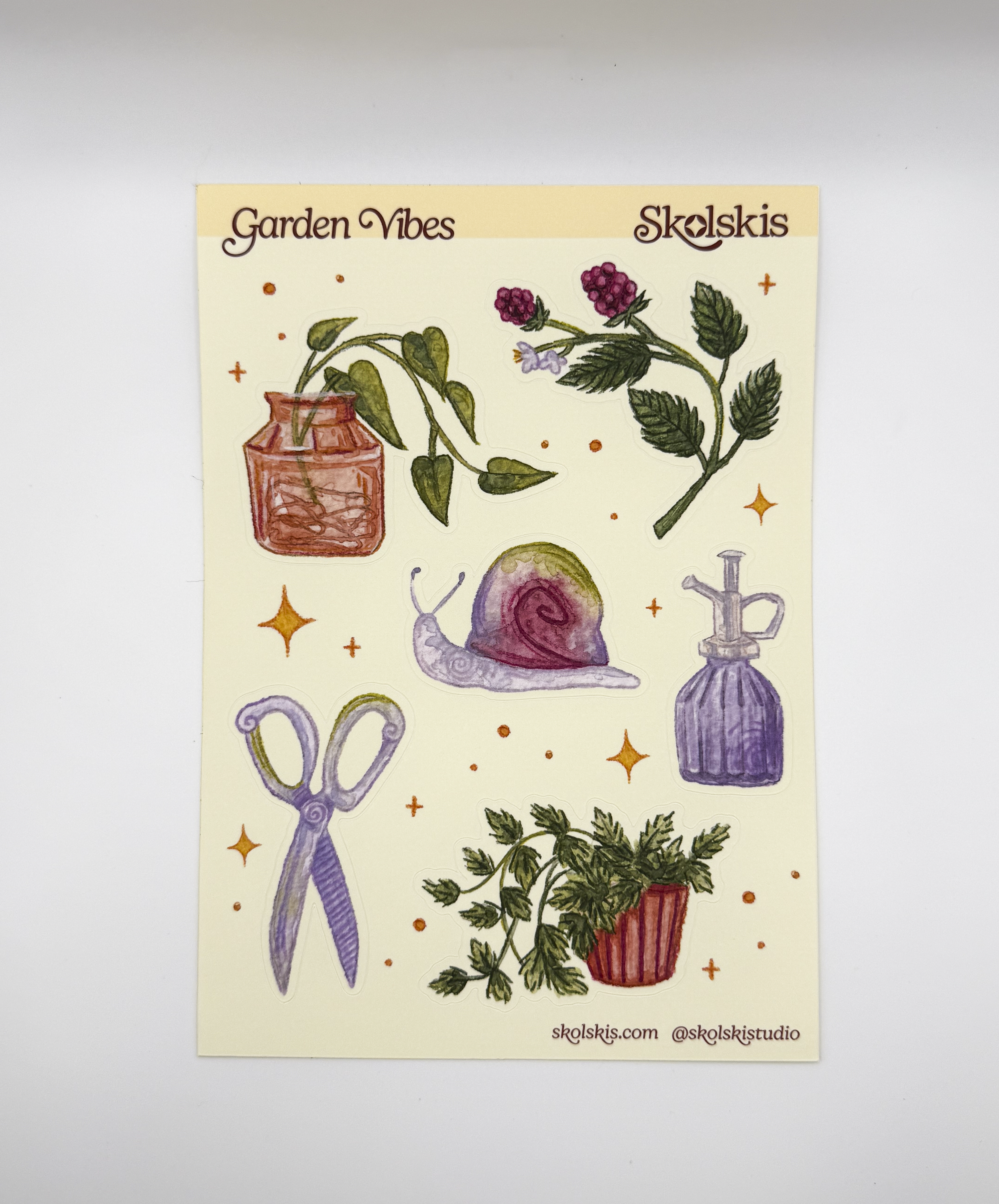 Sticker Sheet - Garden Vibes