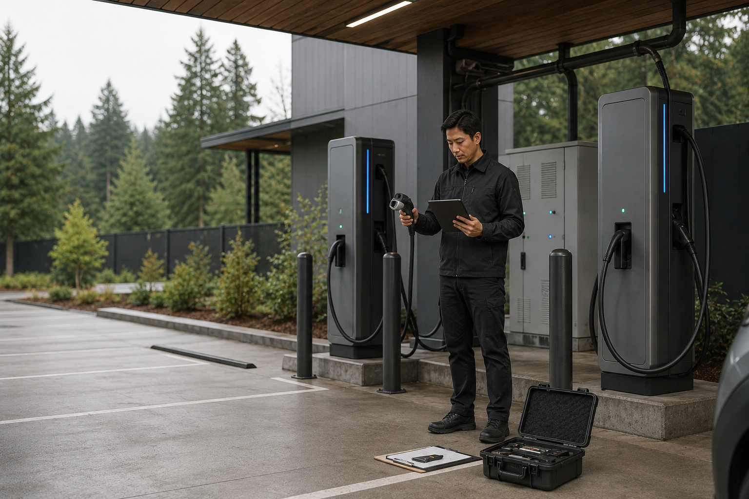 Charging & Energy Readiness — Plan charging windows, energy availability, facility access, and conflicts without claiming control of third-party systems.
