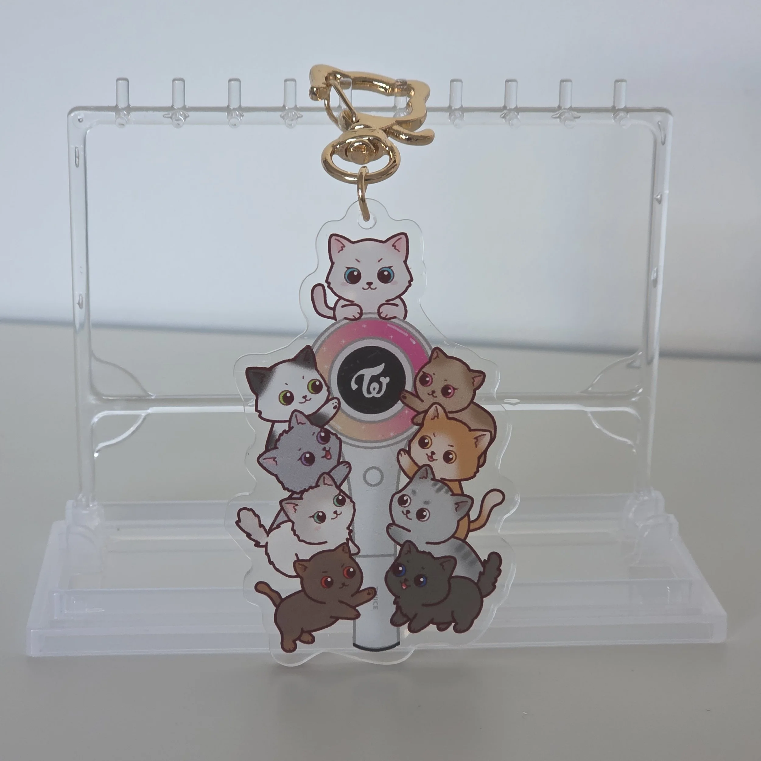 Twice Cats Acrylic Keychain