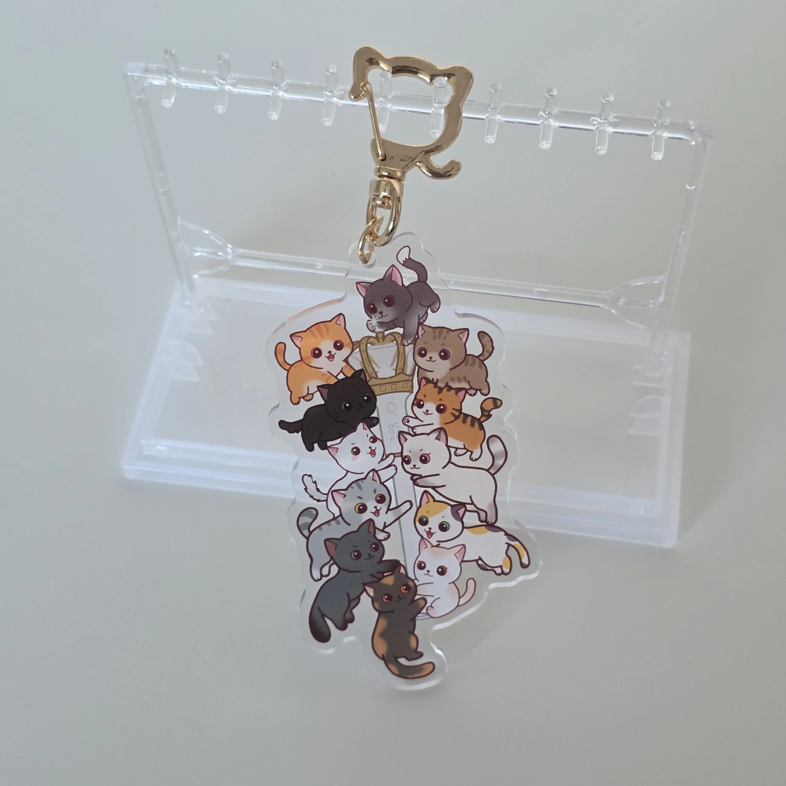 LOONA (LoonaTheMeow) Cats Acrylic Keychain