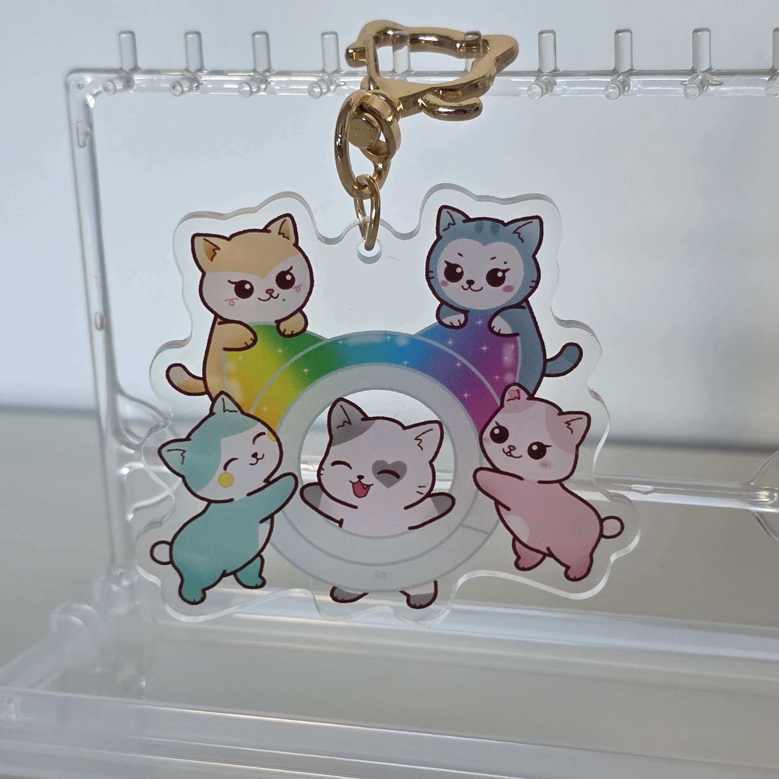 ITZY / Twinzy Cat Acrylic Keychain