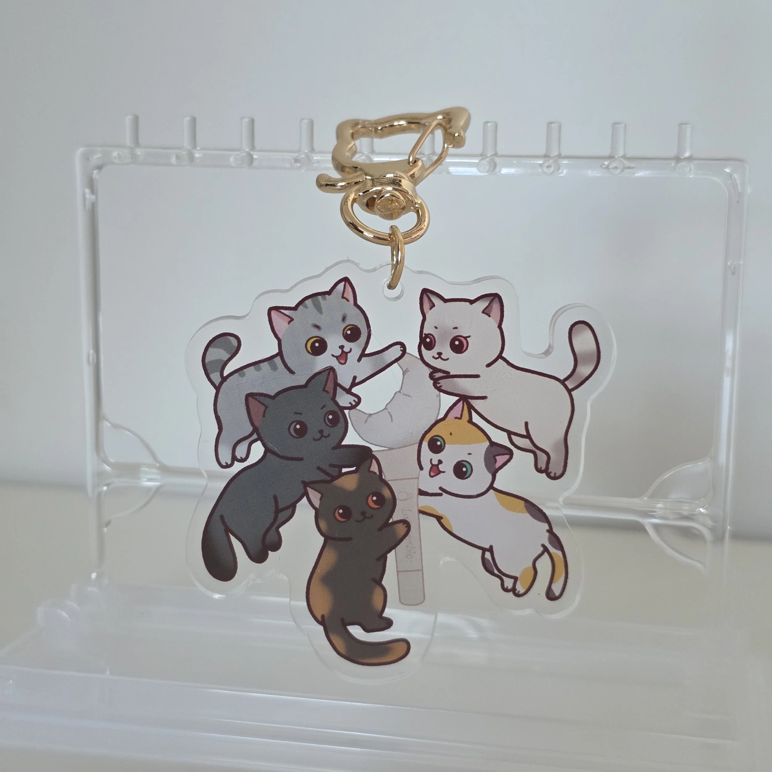 Loossemble Cats Acrylic Keychain