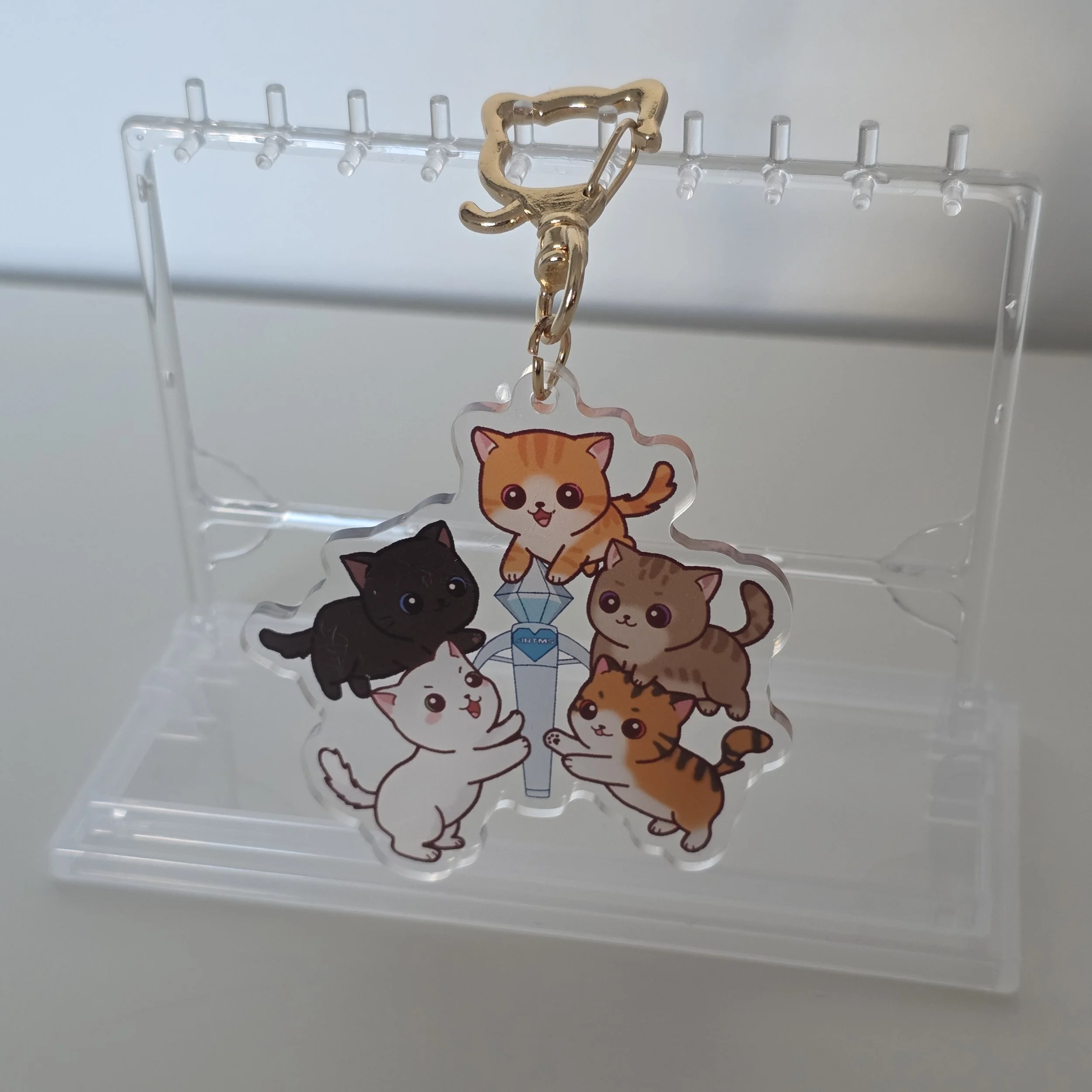 Meowrtms (ARTMS) Cat Acrylic Keychain
