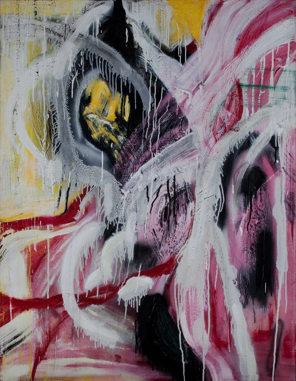 Boa 
Acrylic on Canvas 47" x 36"