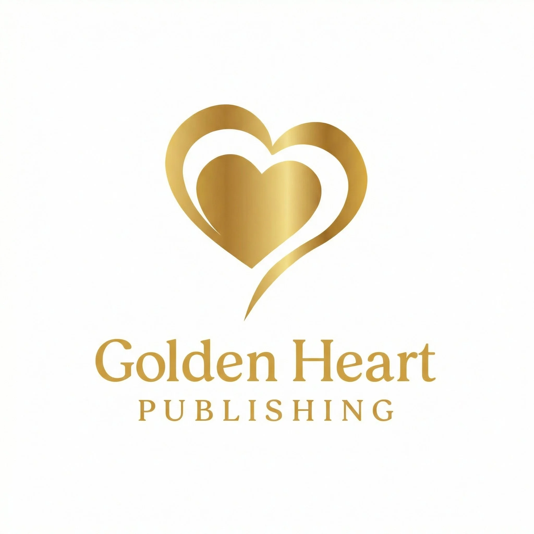 Image of a golden heart logo
