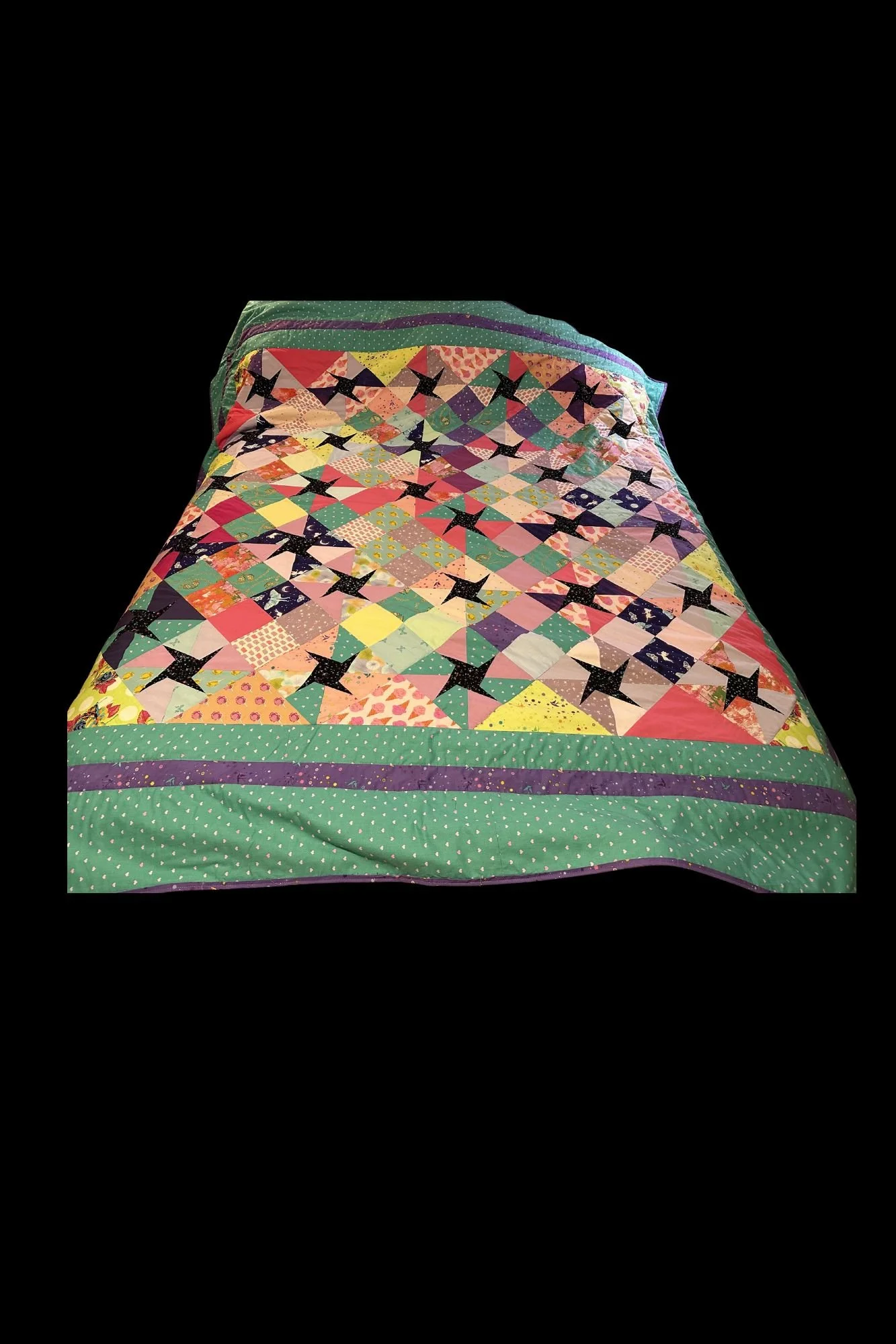 Queen sized custom quilt