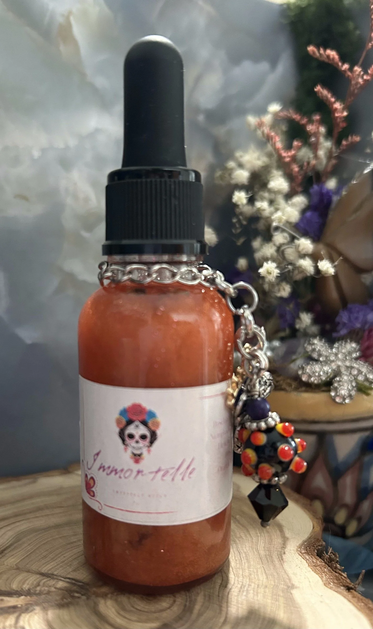 5 immortelle beaded charm.jpg
