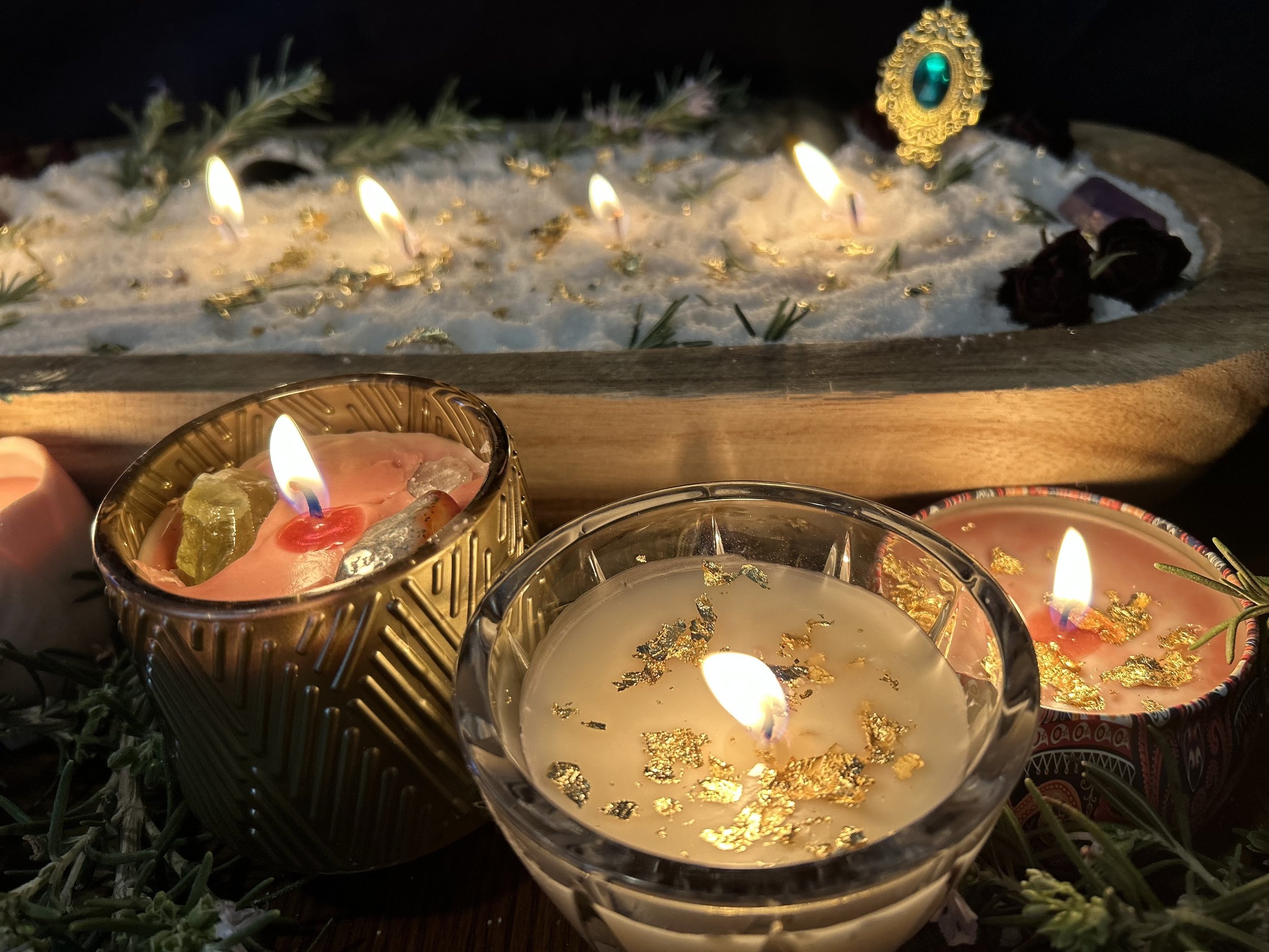 Container Spell Candles