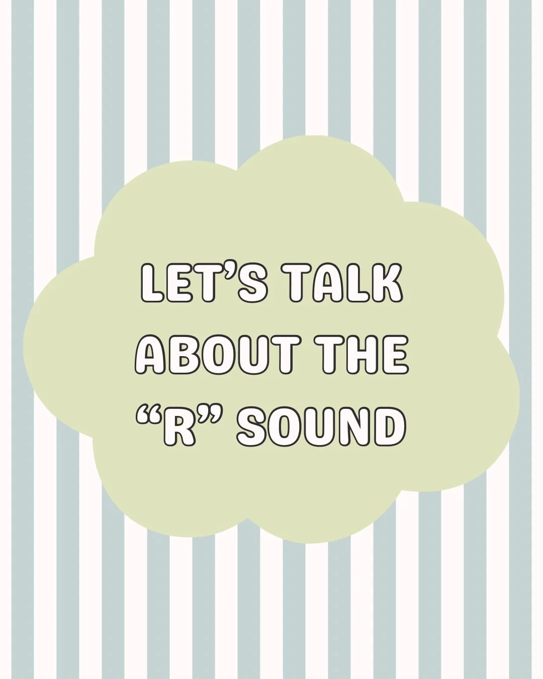 The /r/ sound is one of the most complex sounds we work on in speech therapy - and for good reason.

It requires precise tongue placement, strength, and coordination, and isn&rsquo;t as visual as other sounds. On top of that, there isn&rsquo;t just o