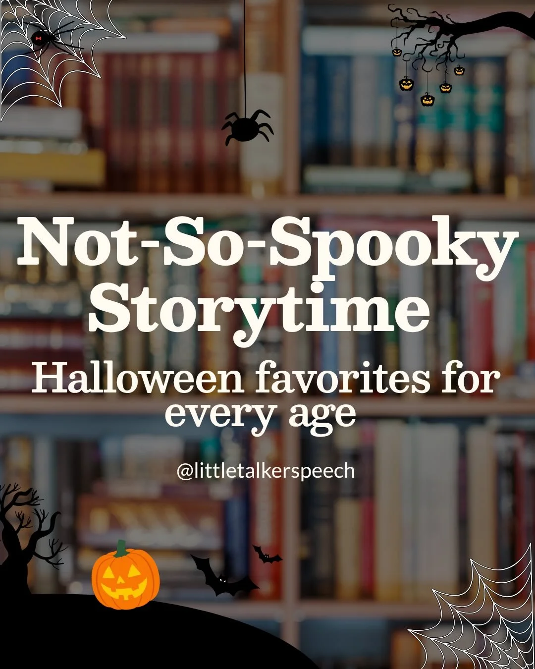 Halloween reads for every age! 🎃📚

From building early vocabulary to strengthening comprehension, sequencing, and inferencing, books offer opportunities to support language development at every stage.

I&rsquo;ve rounded up some of my Halloween fav