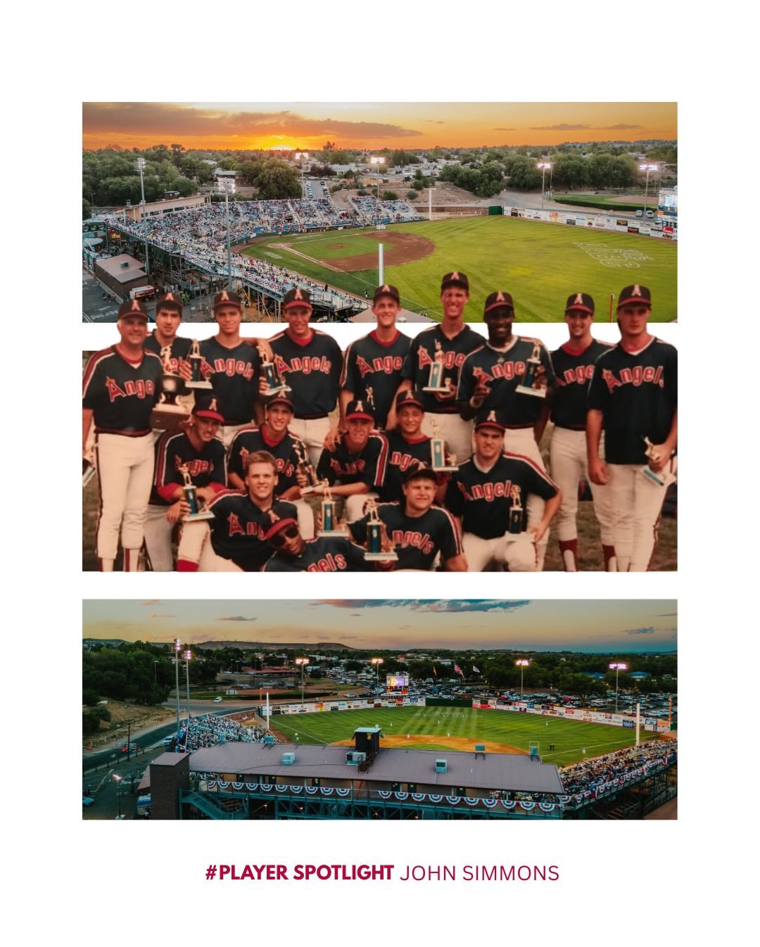 ✨ PLAYER SPOTLIGHT ✨
John Simmons | Lansing Angels (1988)

One word to describe his CMWS experience: Unforgettable.

From being selected to play on one of the best 18U teams ever assembled, to lifelong friendships, to a memorable week in Farmington&m