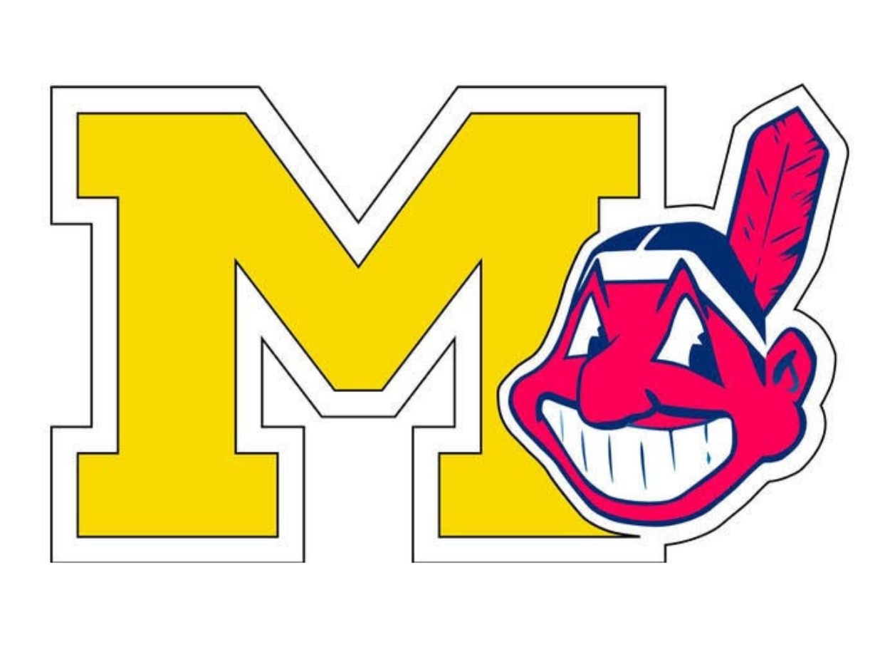 Midland Redskins baseball team logo