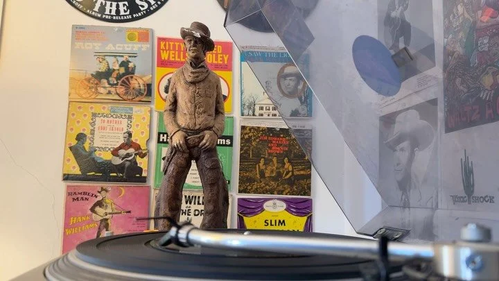 Just a sampling of some songs you&rsquo;ll hear at Twang Club tonight at @the_voo_tfma at 9. I pulled an assortment of records loosely related to bad luck, curses, murder, and other cheery subjects! But also just fun stuff I&rsquo;ve found recently. 