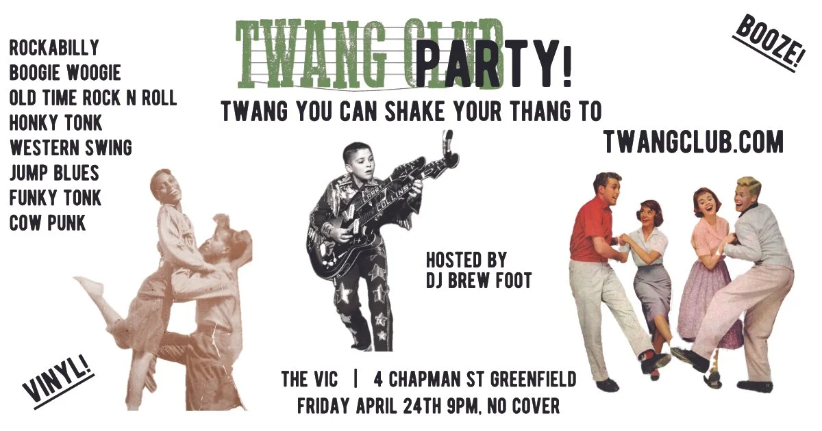 Twang party at the Vic and charlie’s new single