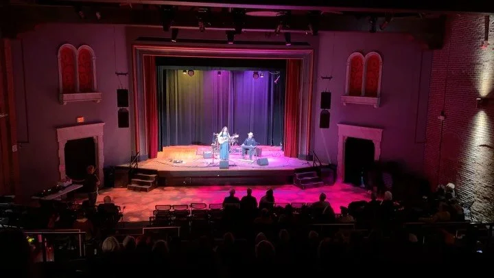 Friday night at @sheatheater was amazing and a night I&rsquo;ll never forget. We had about 80 people turn up which isn&rsquo;t bad for my first foray into booking shows. @missrosieporter and @hillbillysynthesizer were charming as always and debuted a
