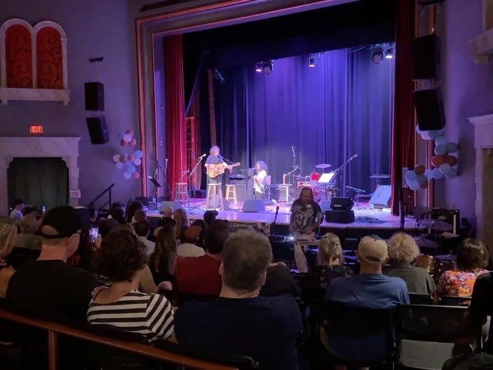 Some recent fun before more fun this weekend. I spent most of the @loubarlow 60th birthday bash at @sheatheater behind the bar but did get to see the man of the hour do &ldquo;What If&rdquo; with @barejunior which made my night. Based on my non scien