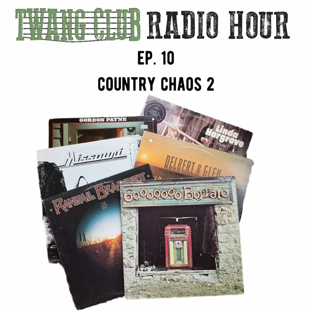 Sorry for the late notice but coming up from 8p-10p tonight (8/18) on WMCB 107.9 and wmcb.net is episode 10 of the Twang Club Radio Hour. No real concept this week just some cool tunes that I had already digitized for previous episodes that didn&rsqu