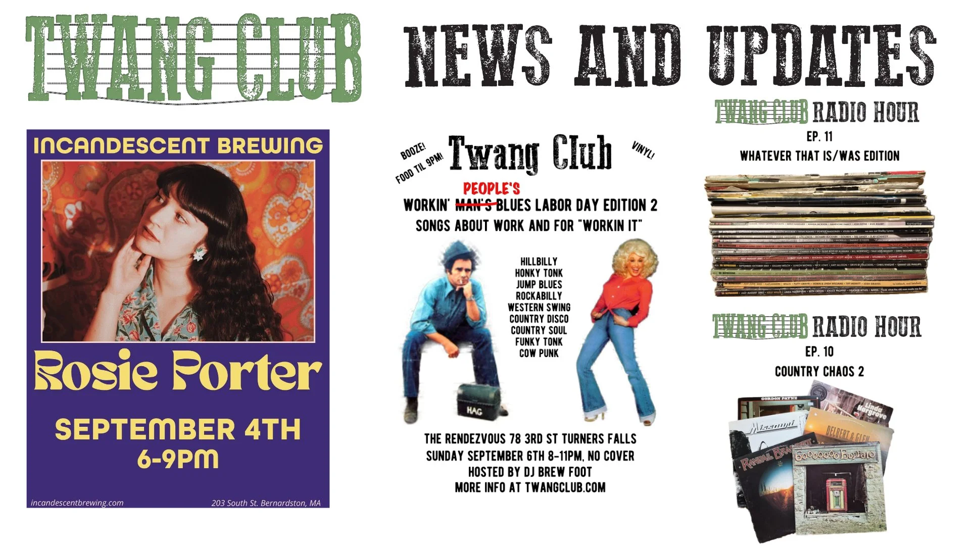 Twang Club Updates August 2026