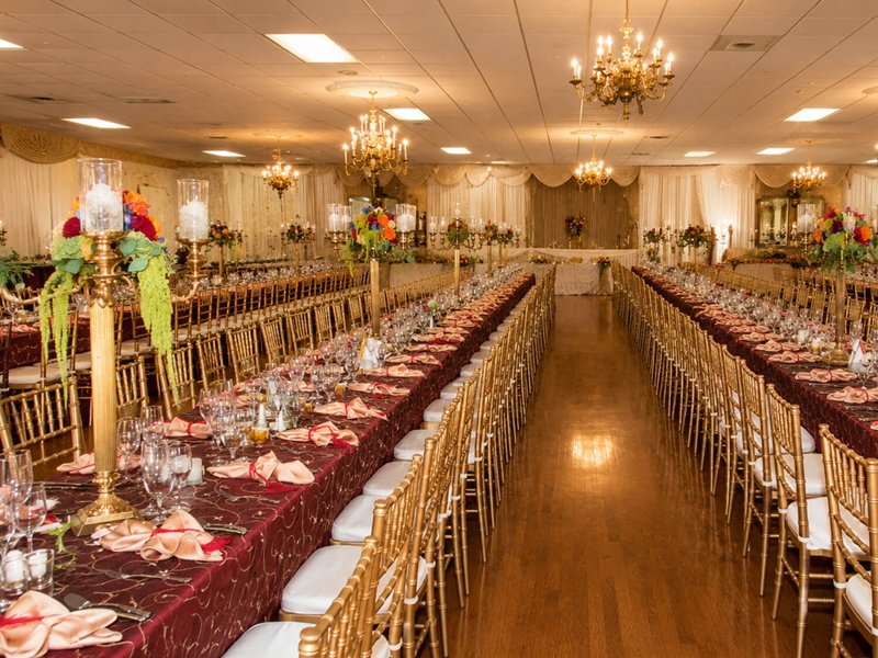 Wedding reception venue in Monterey CA at the Front Hall of the FDES Portuguese Hall of Monterey.
