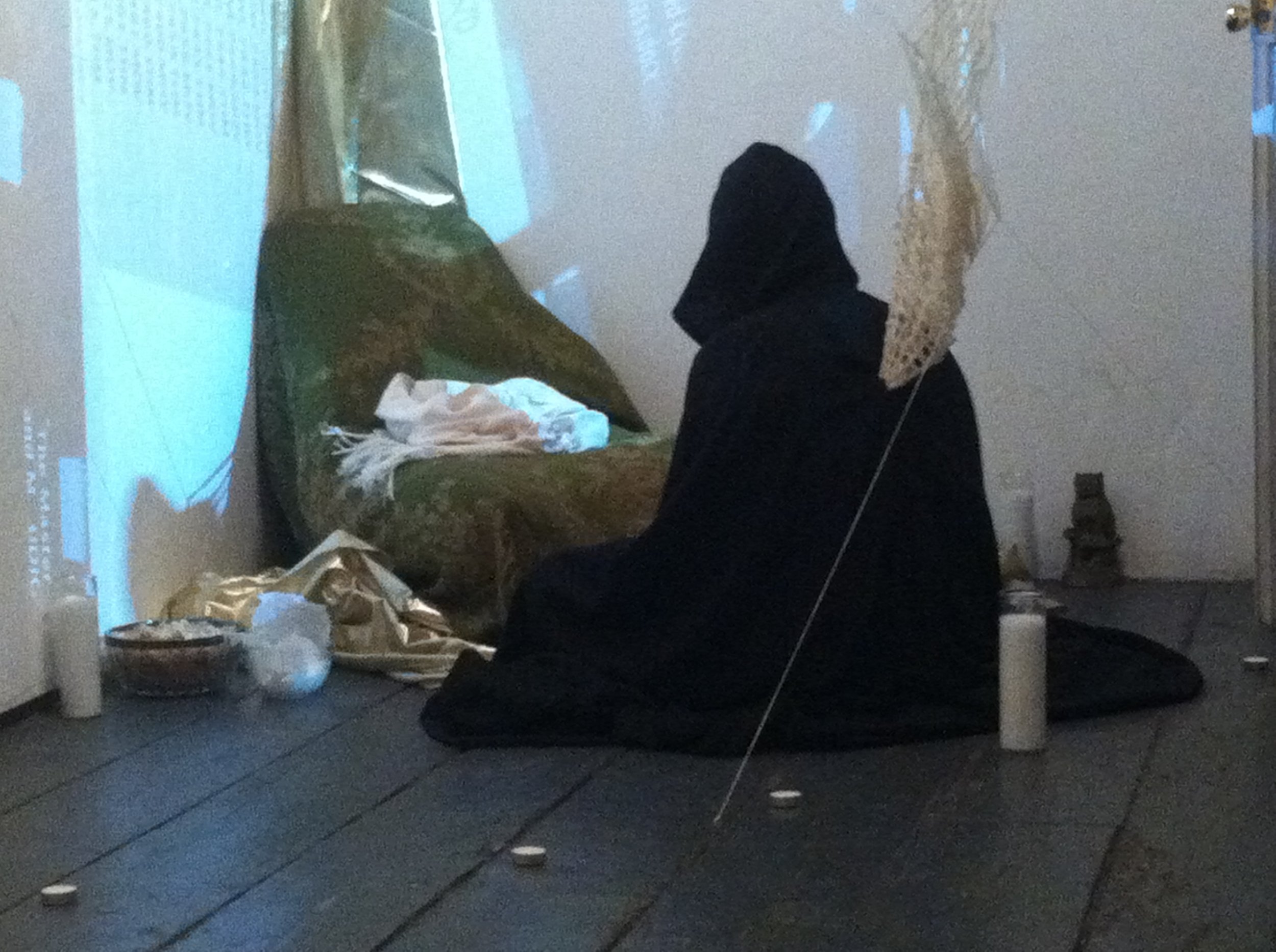 Performance Installation with Sarai Black