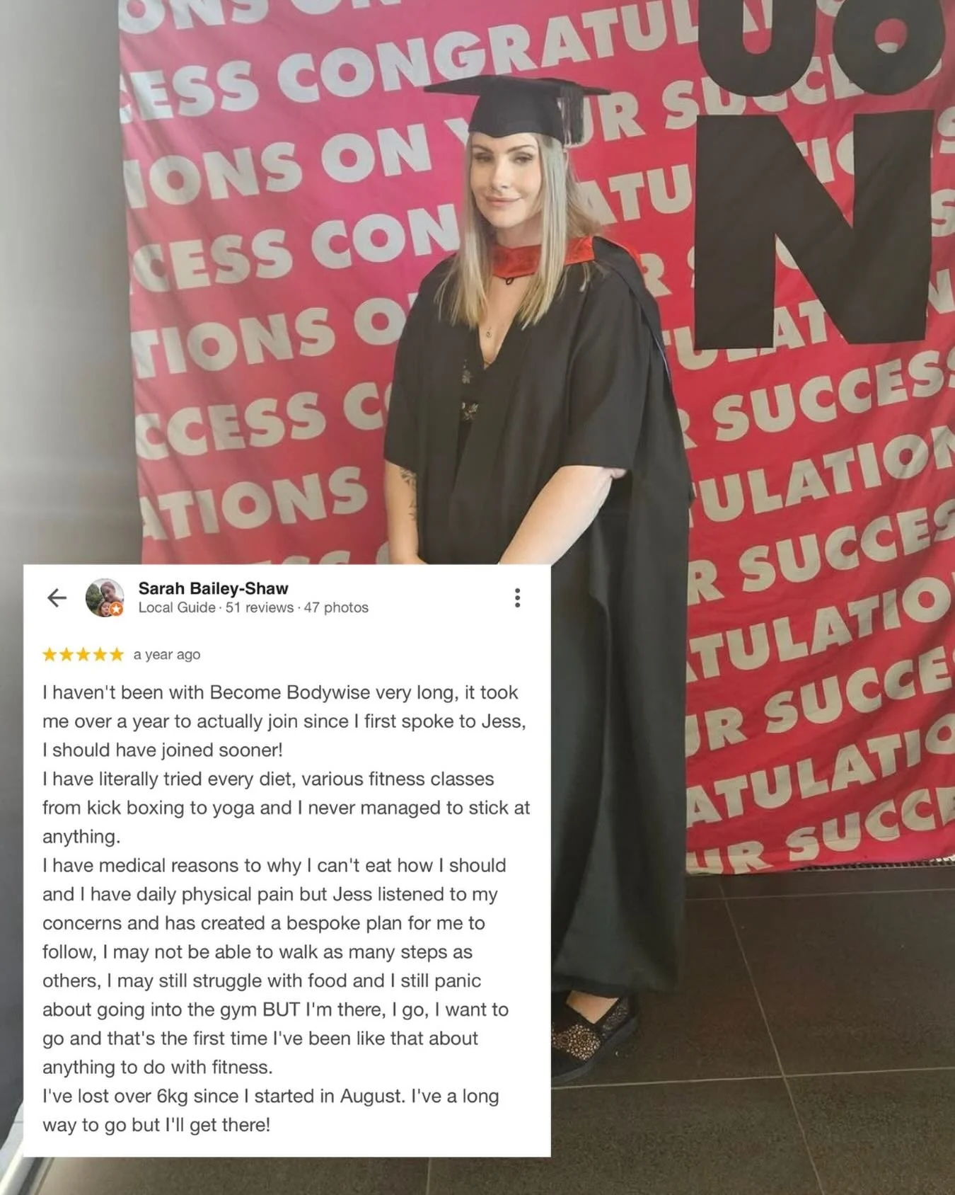 Sarah took over a year to join after our first conversation.

Now she&rsquo;s the first to say, &ldquo;I wish I&rsquo;d started sooner.&rdquo;

Before joining, she&rsquo;d tried everything - diets, classes, kickboxing, yoga.

But nothing ever really 