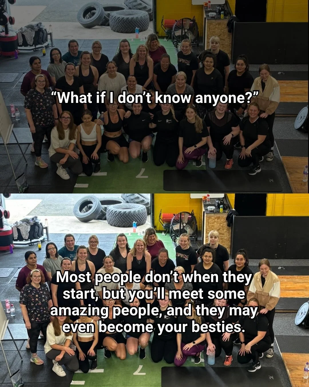 Still on the fence?

&ldquo;What if I don&rsquo;t know anyone?&rdquo; Most people don&rsquo;t when they start - but you&rsquo;ll leave with friendships you never expected. Some of your future besties are waiting for you!

&ldquo;What if it&rsquo;s to