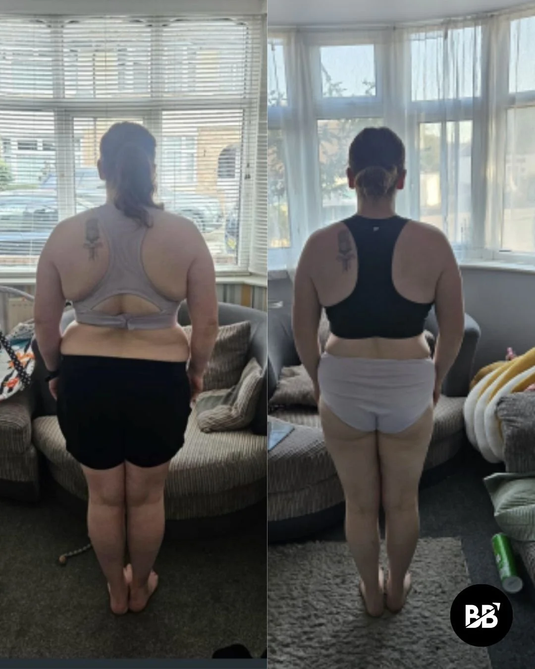Women's fat loss results at Become Bodywise Daventry