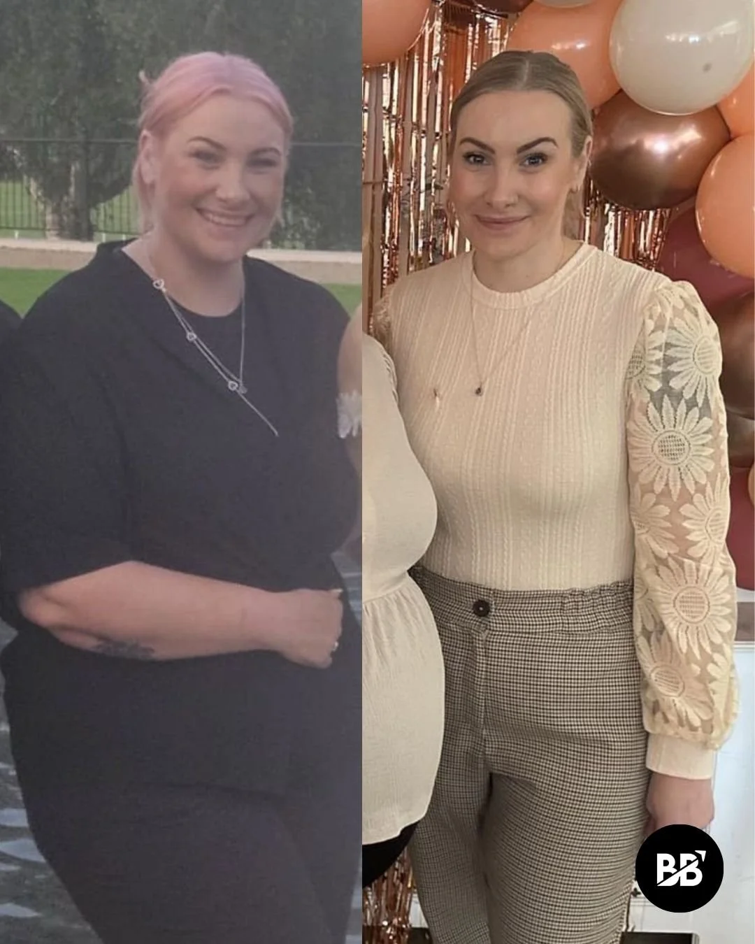 Women's fat loss results at Become Bodywise Daventry
