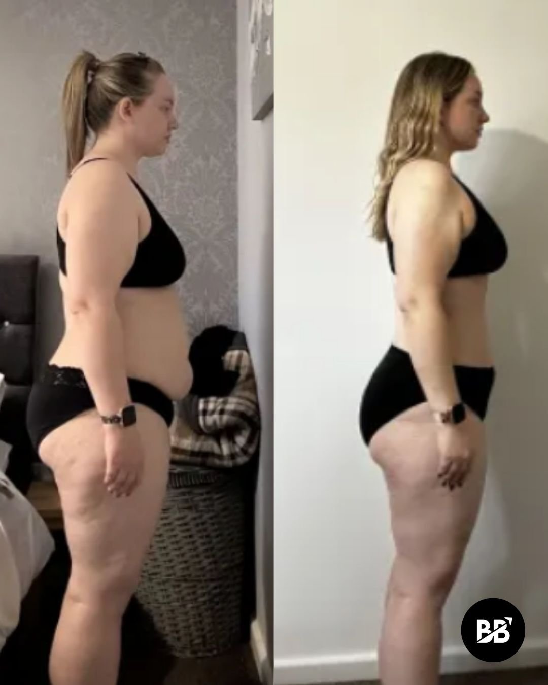 Women's fat loss results at Become Bodywise Daventry