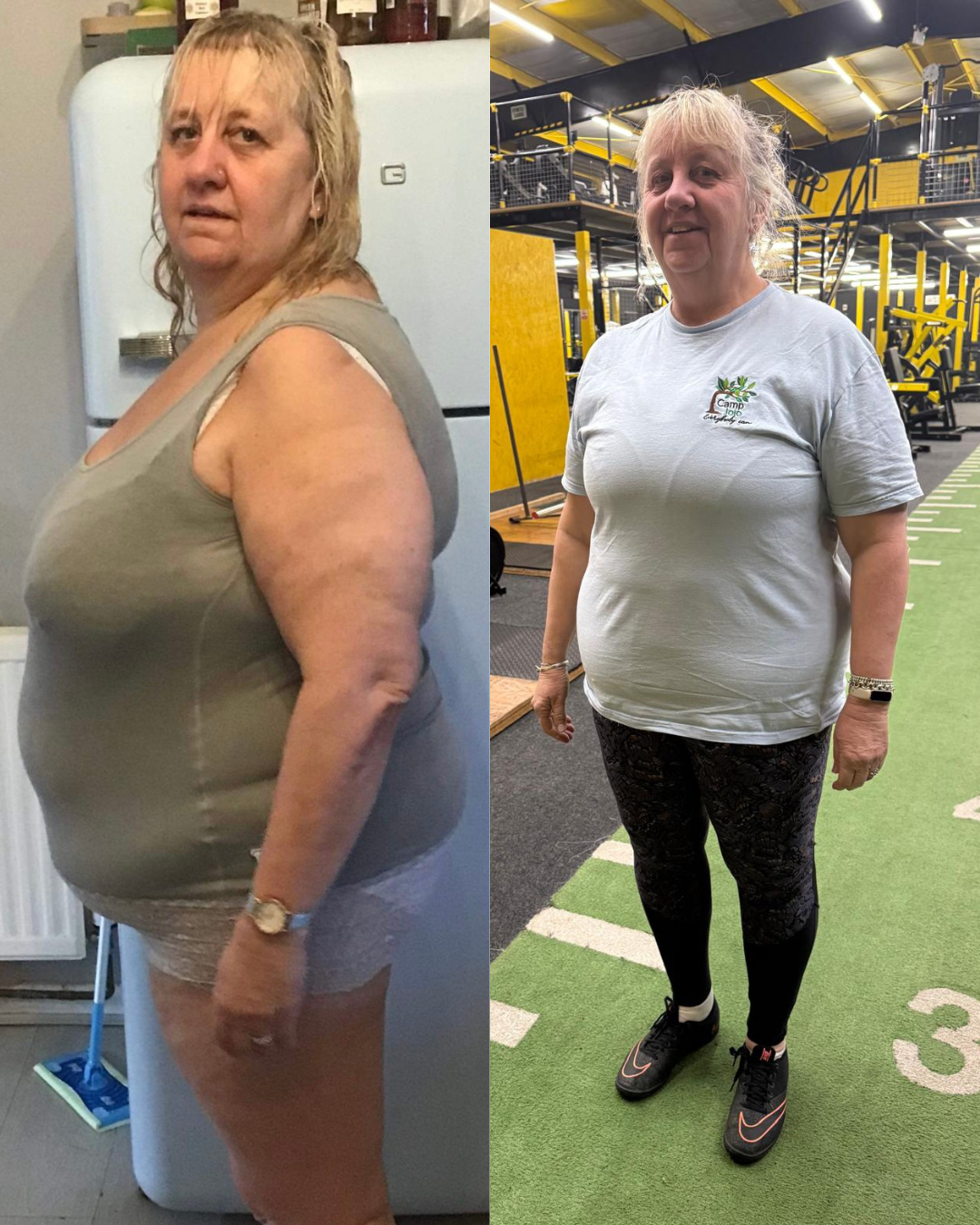 Women's fat loss results at Become Bodywise Daventry