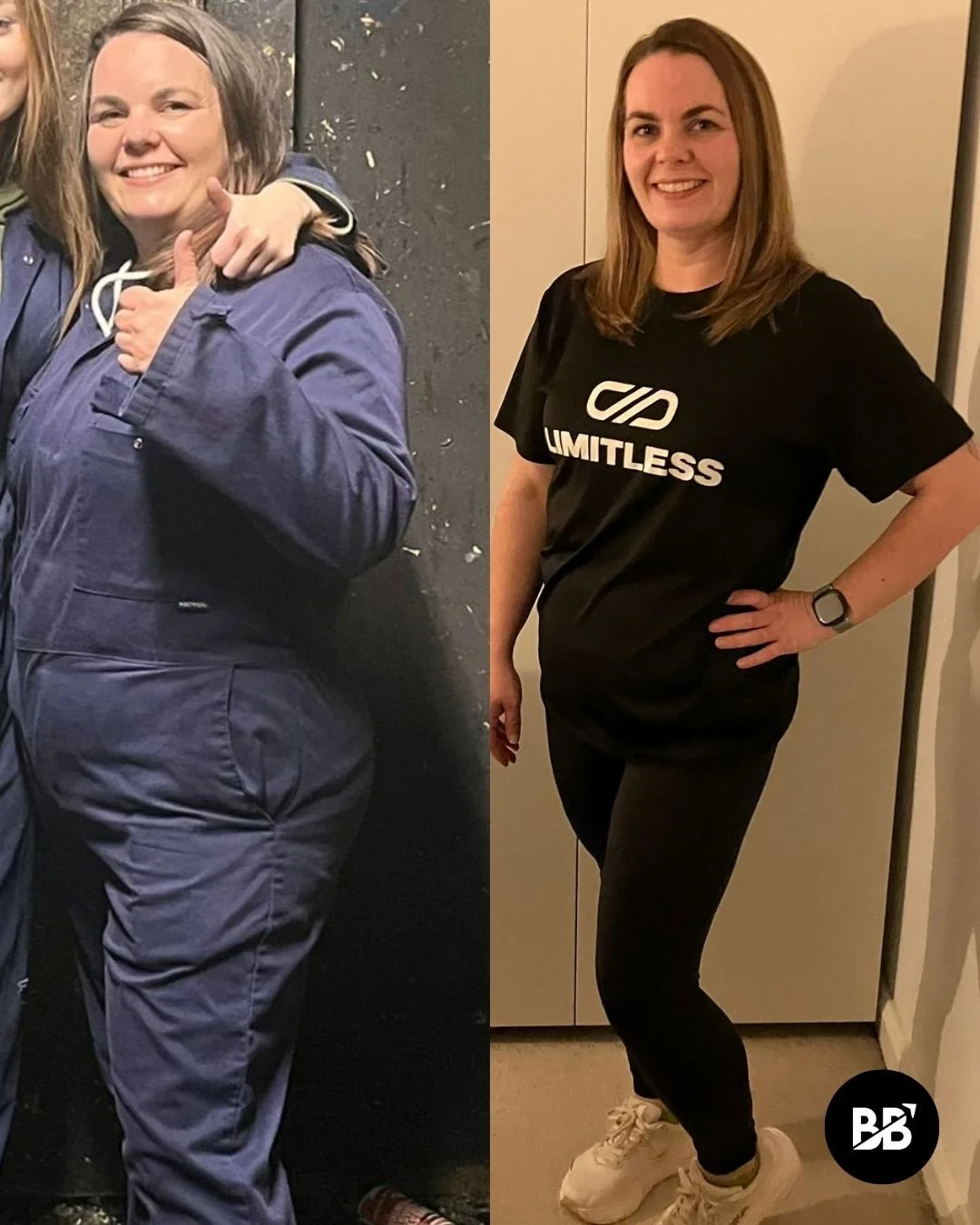 Women's fat loss results at Become Bodywise Daventry