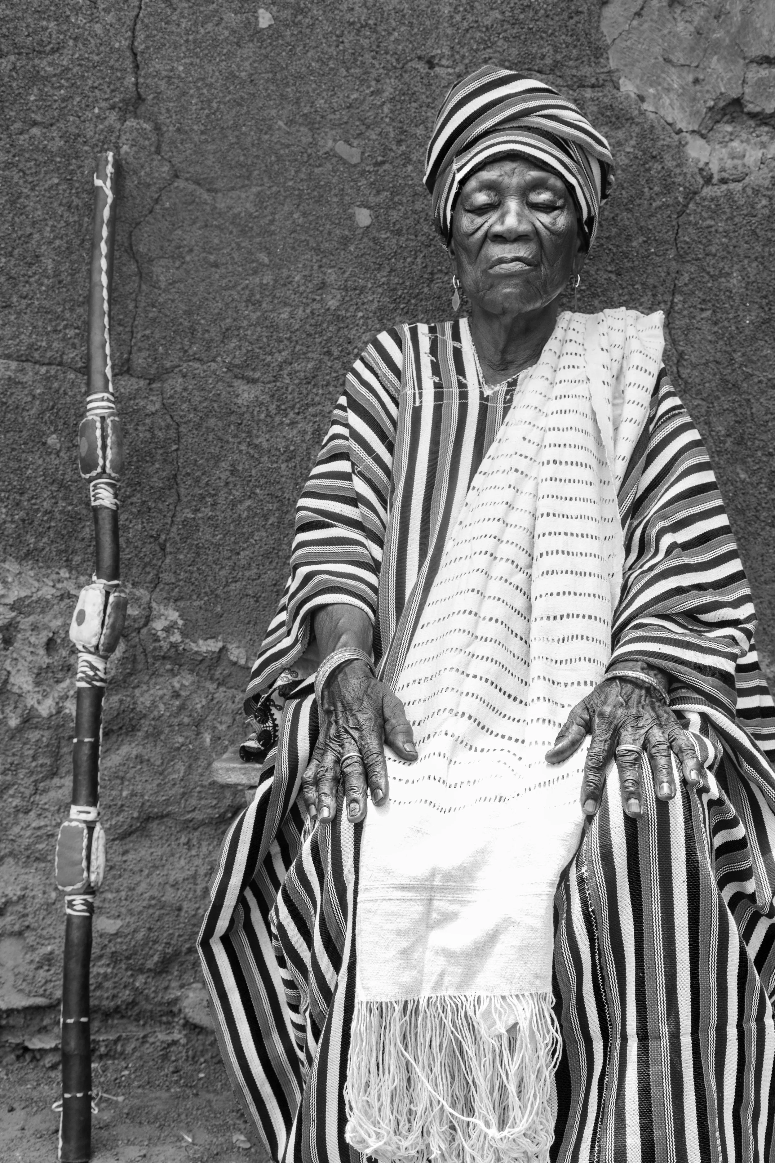 ‍  ‍karaga shilling, naa, azara mahamadu— archival portrait photograph by Eric Gyamfi