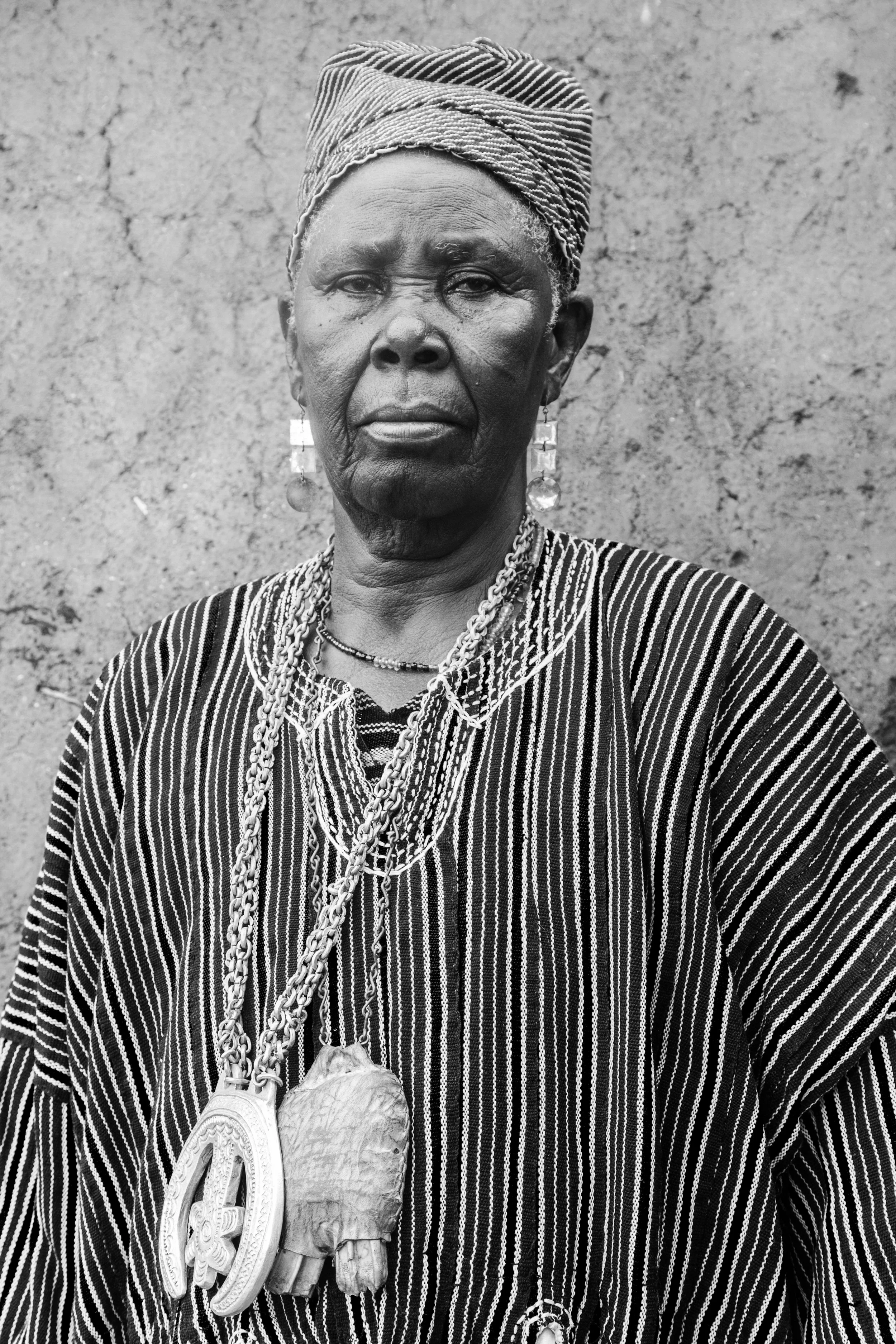 Anufor Bara Fame I, Fatima Awufor Joe — archival portrait photograph by Eric Gyamfi