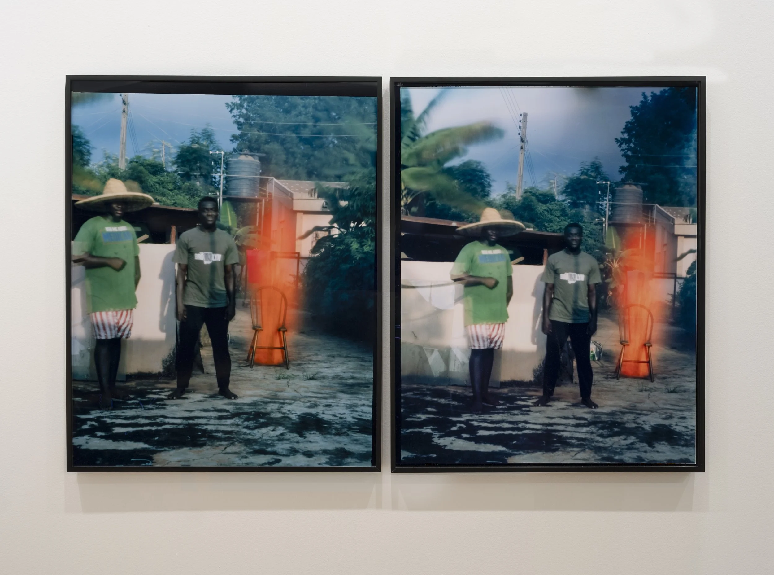 Installation view (detail) of Eric Gyamfi, Stomata:
Dr. Mahashe’s Open Frames (2026), in If the
word we, 59th Carnegie International, Carnegie
Museum of Art, Pittsburgh (May 2, 2026–January
3, 2027); photo: Zachary Riggleman / © Carnegie
Museum of Ar