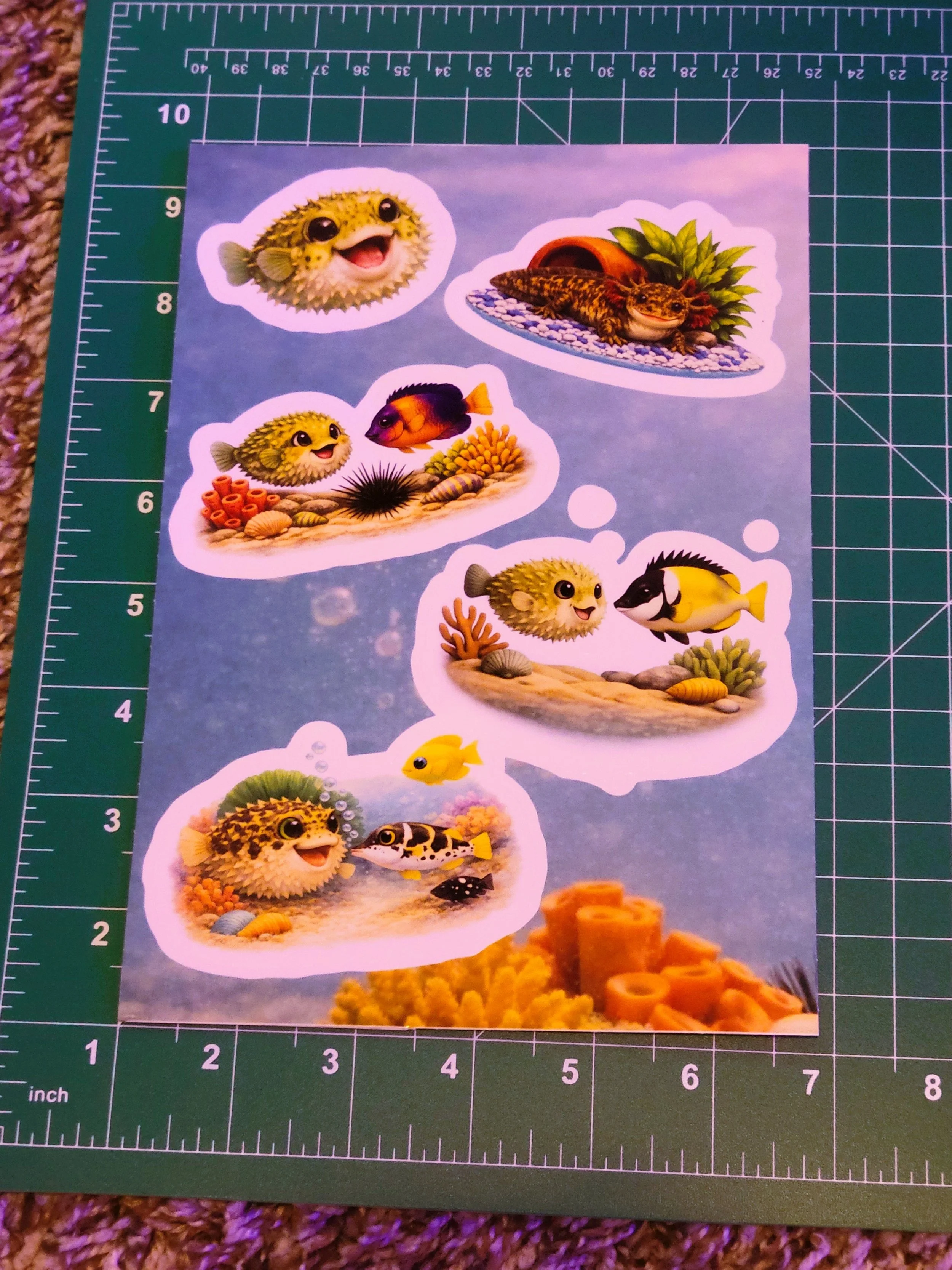 Jake & Friends Sticker sheet