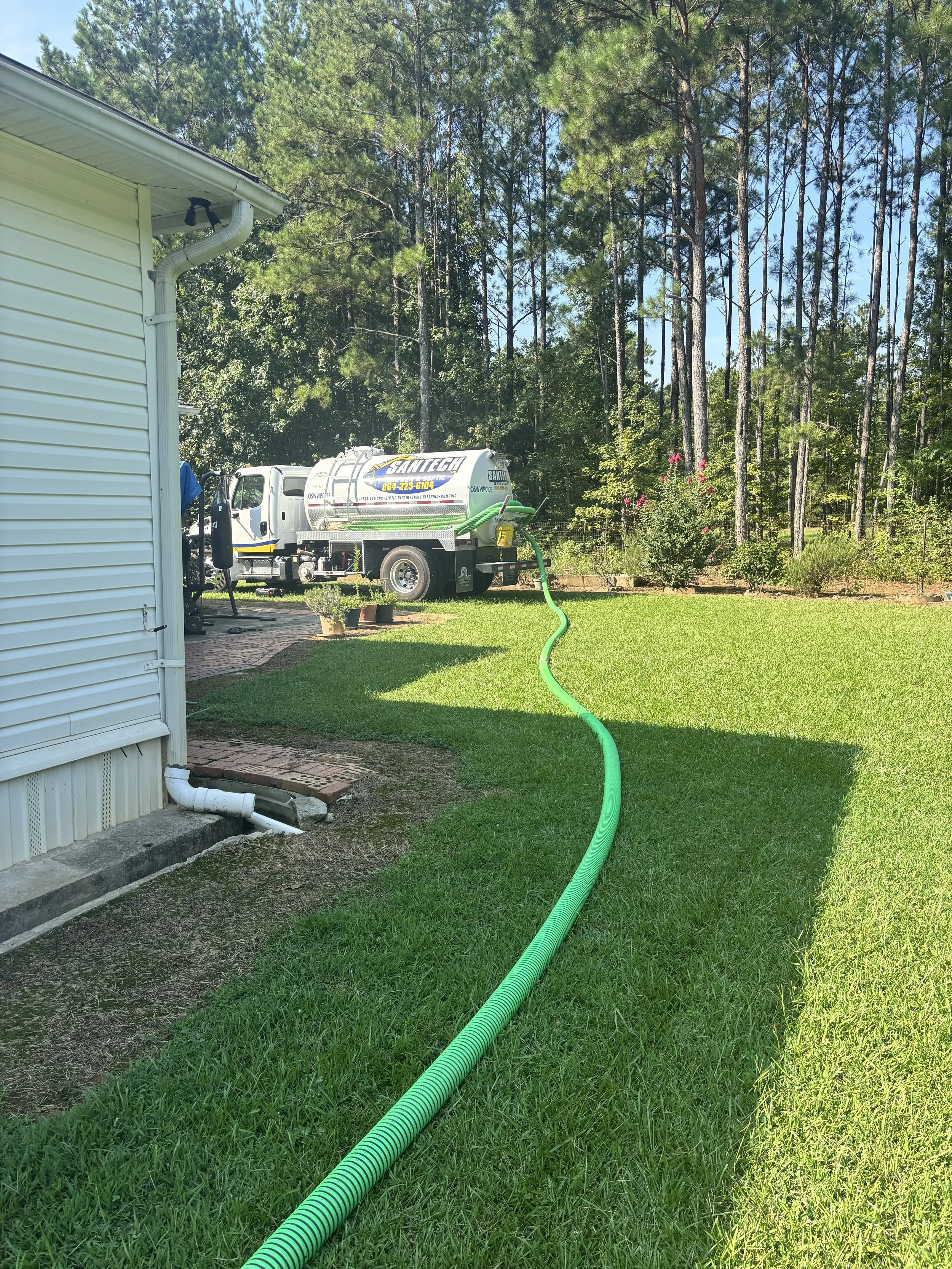 Tank pump out in Saluda, SC