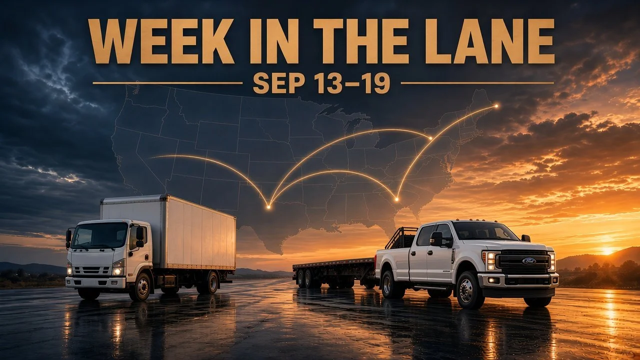 Week in the Lane: Sep 13–19