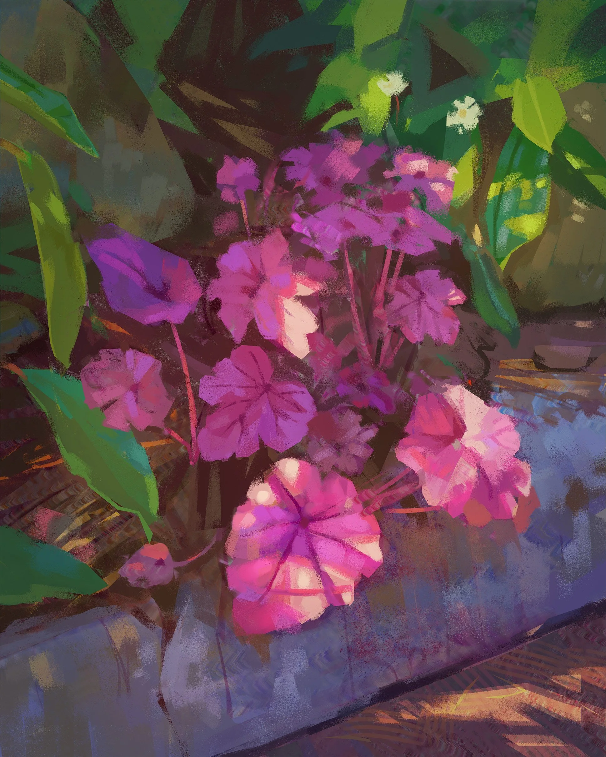 Part of my landscape studies series, Photoshop