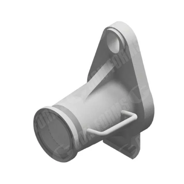 Adaptor | DN180/7" - DN150/6" | Cast flange w/ hinge - ZX Female | Single Wall