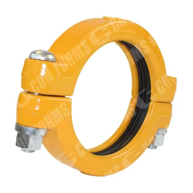 C50BBD-HP CPLG, 5" HD, 2-BOLT, W/GASKET, 300BAR, YELLOW with pricing