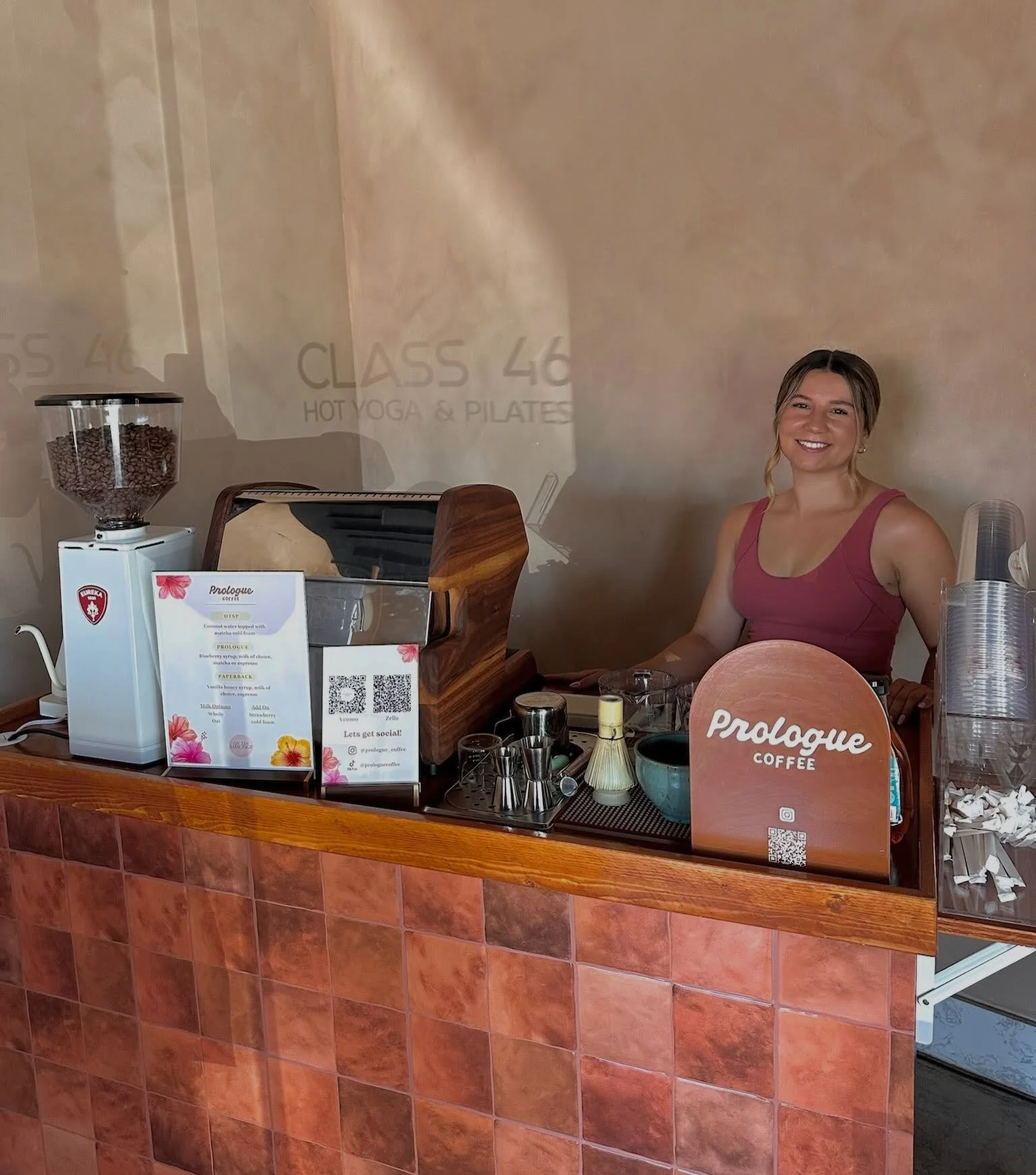 Some shots from the Pilates event we served this past weekend.

Thank you @onthesamepage.oc for having us!

#coffeecart #event #prologue