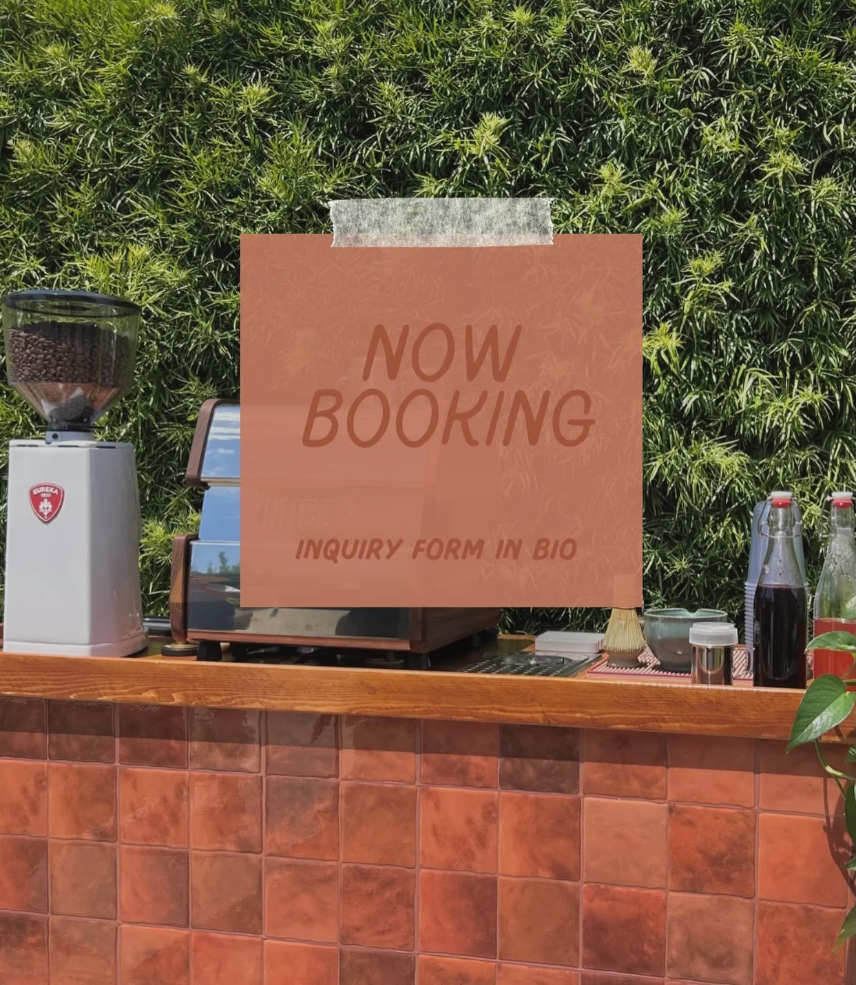 ✨ NOW BOOKING ✨

Your next story deserves great coffee. ☕️📖

Our mobile coffee cart is now booking private events, celebrations, showers, gatherings &amp; more.

📩 Inquire using the form in our bio to reserve your date!

#mobilecoffeecart #coffeeca