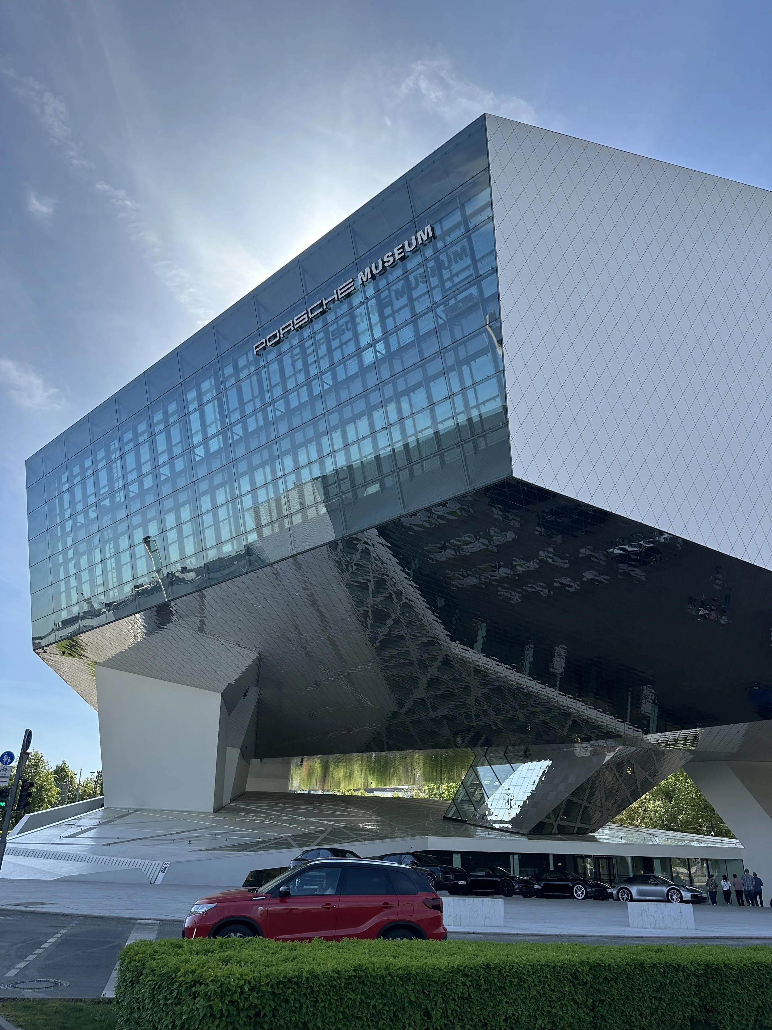 Visiting the Porsche Museum in Stuttgart, Germany
