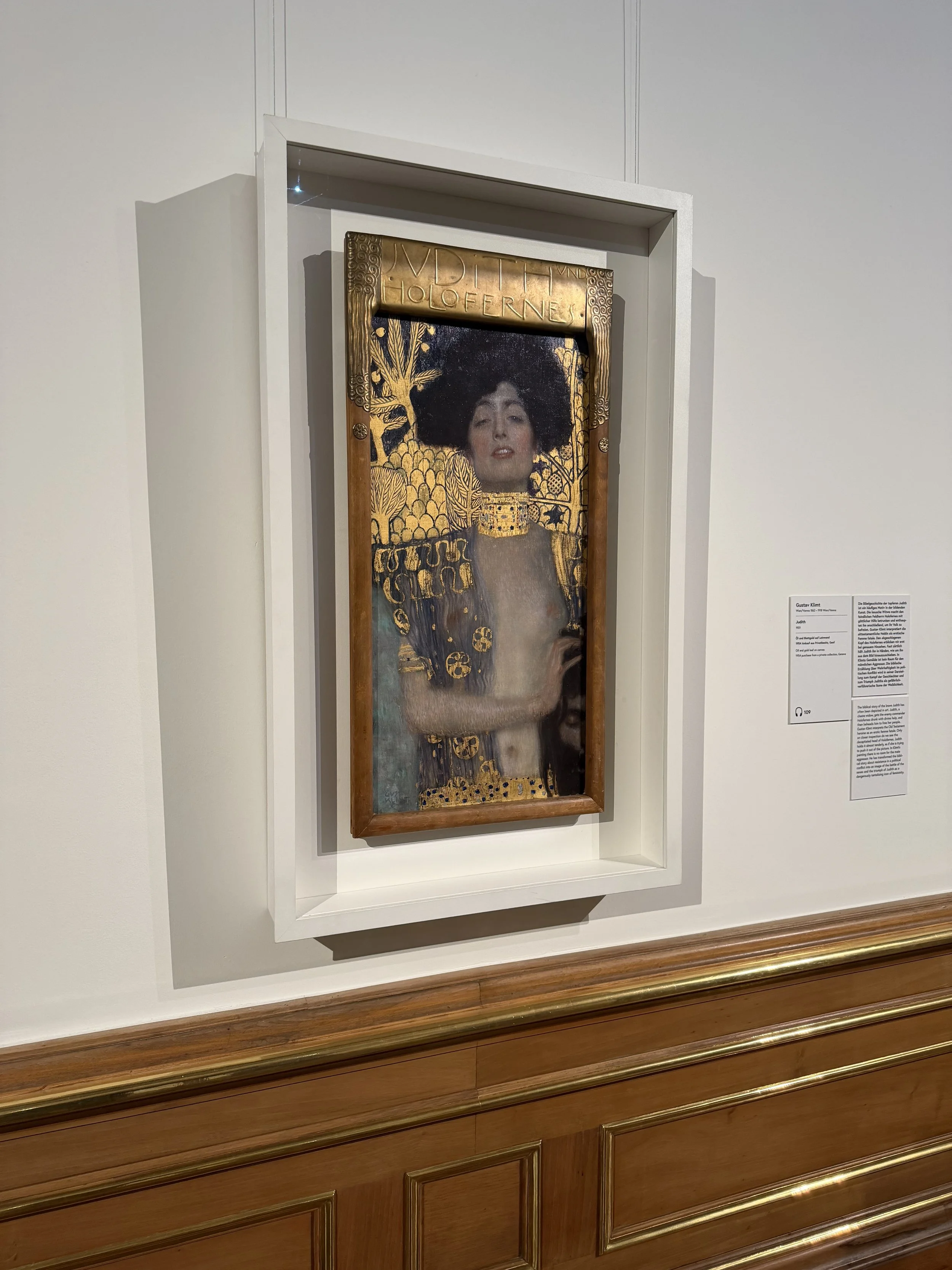 Gustav Klimt in Vienna Austria