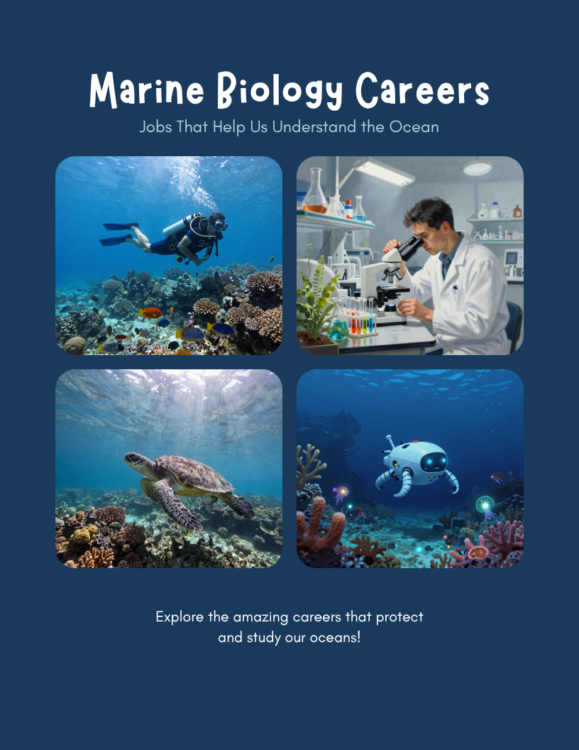 Thinkery Learning Journal - Careers in Marine Biology