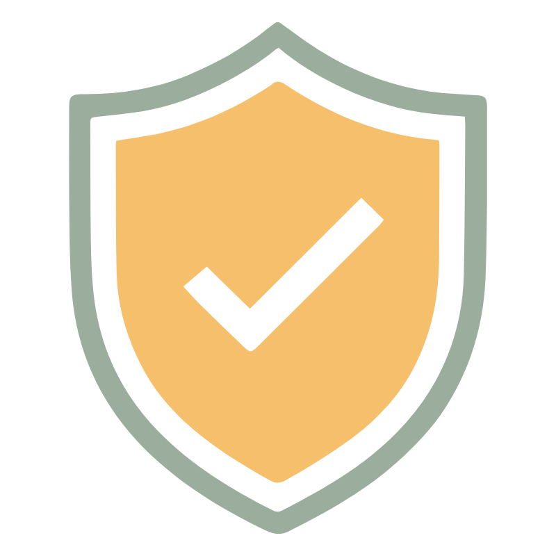 icone bouclier pour montrer la sécurité