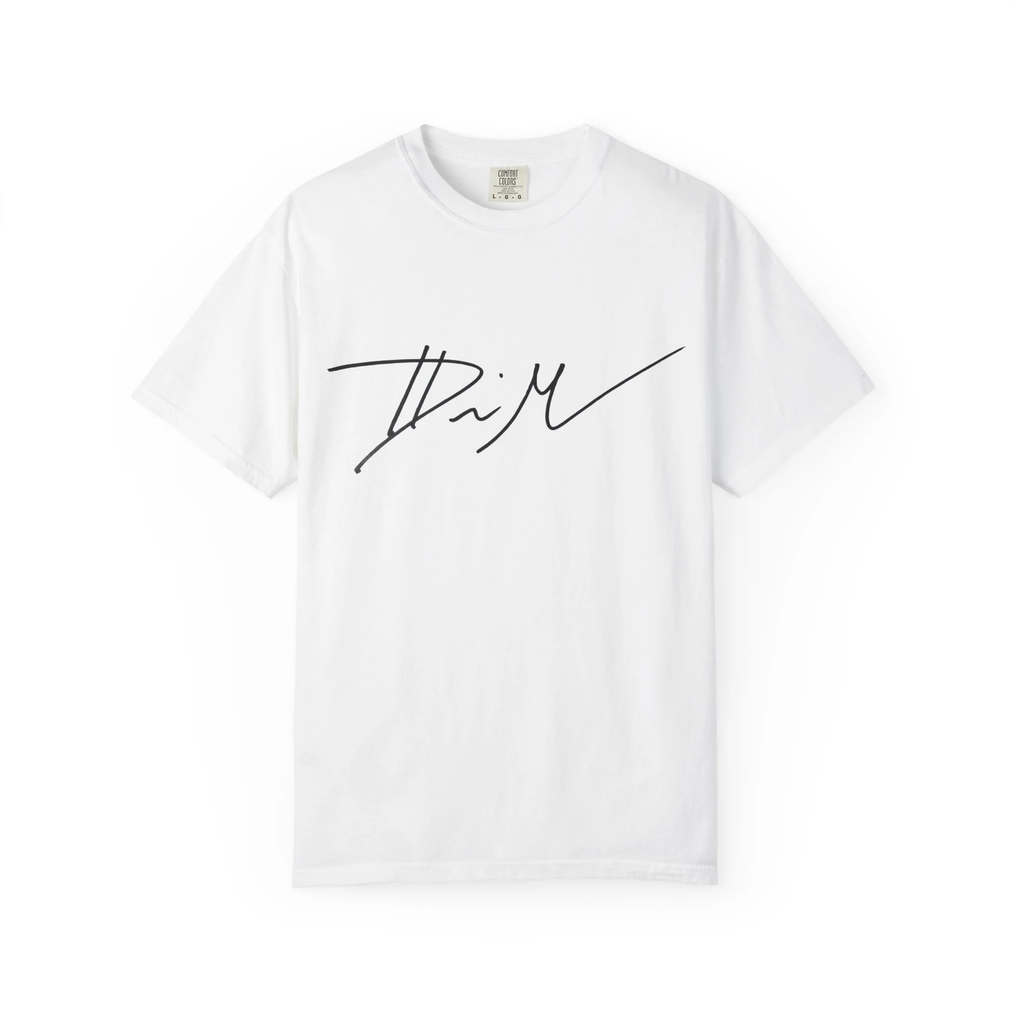 Unisex White Autograph T-shirt