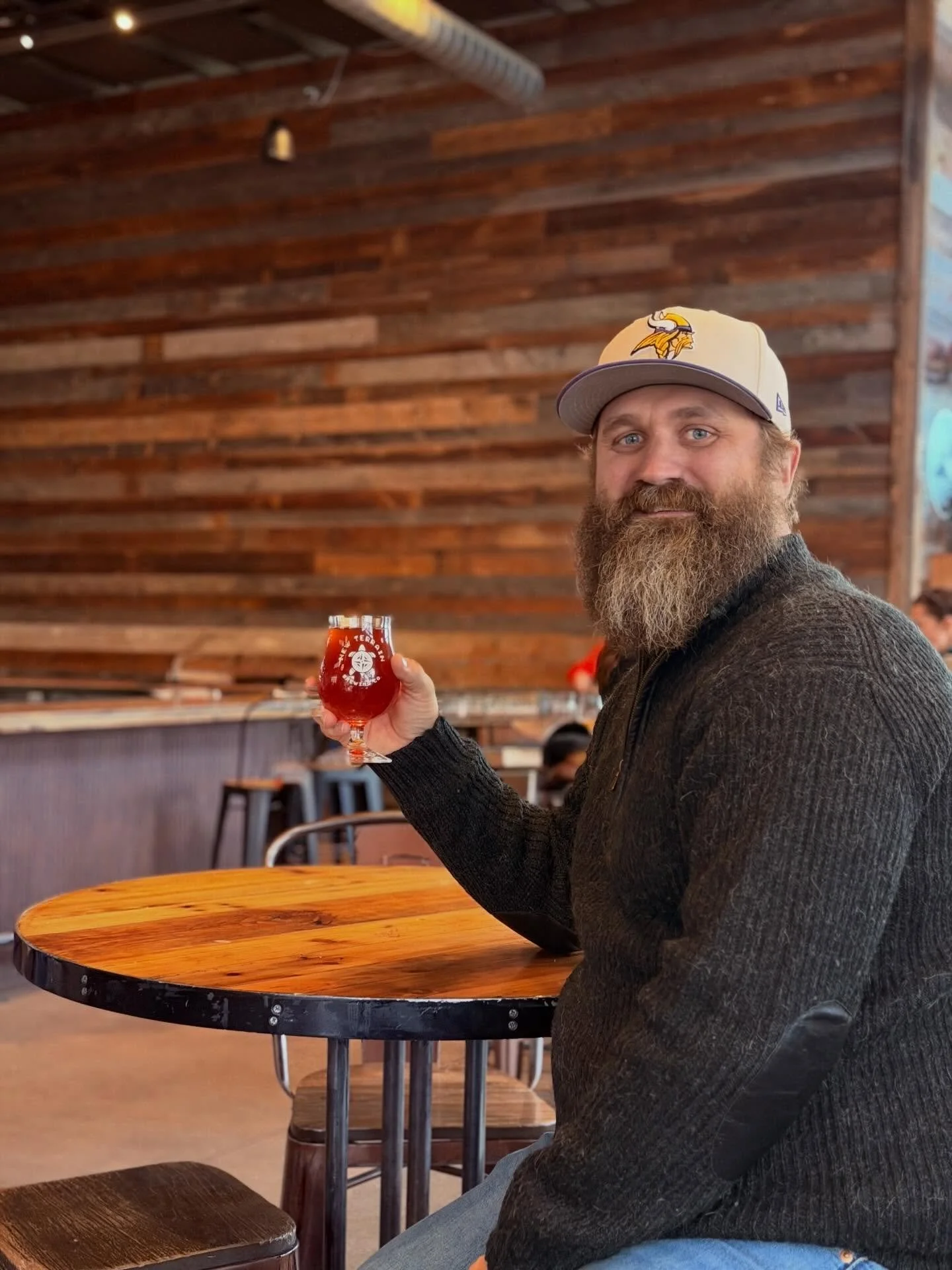 We&rsquo;re one week out folks from the @newterrainbrewingco Holiday Market. Next Sunday, December 7 from 11-5. I came up this week to check out the space, but more to enjoy some of their delicious beer. Anyways, come check out our booth. We&rsquo;ll