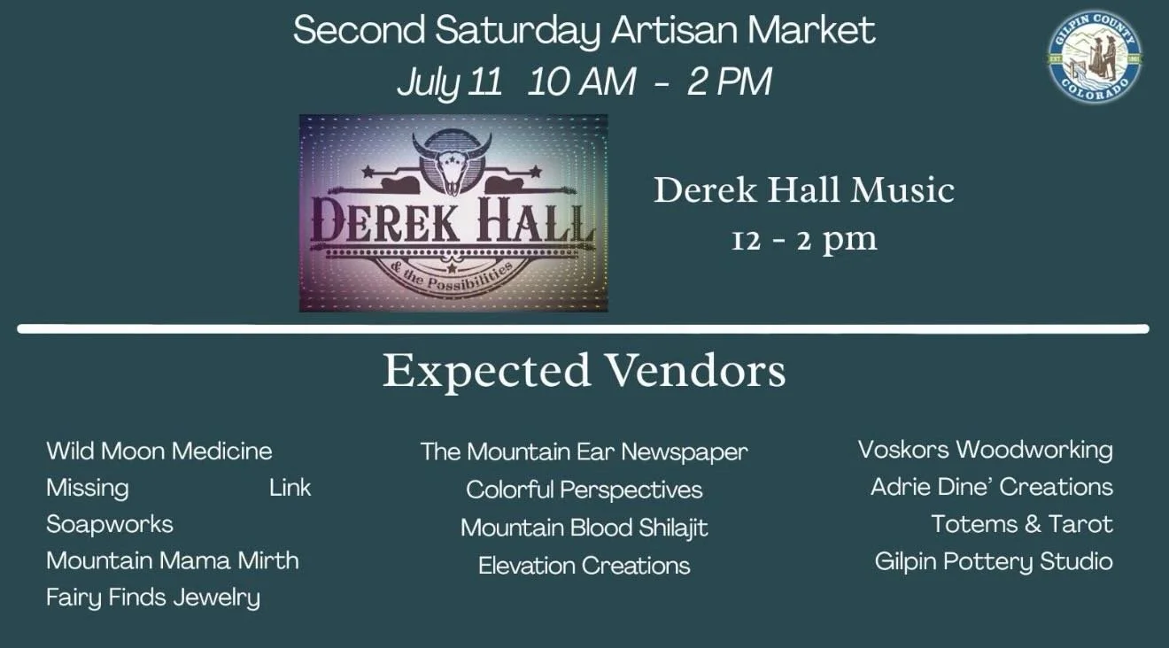 I&rsquo;ll be at the Gilpin County Artisan Market on July 11, in just 13 days! Come see me in Black Hawk for some fun summer gifts. This is the season to buy something for yourself! There will be plenty of cutting boards, butcher blocks, coasters, st