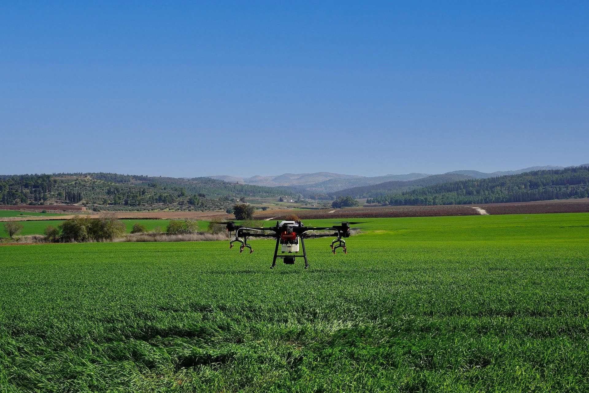 Trattamenti Agricoli con Drone in Centro Italia